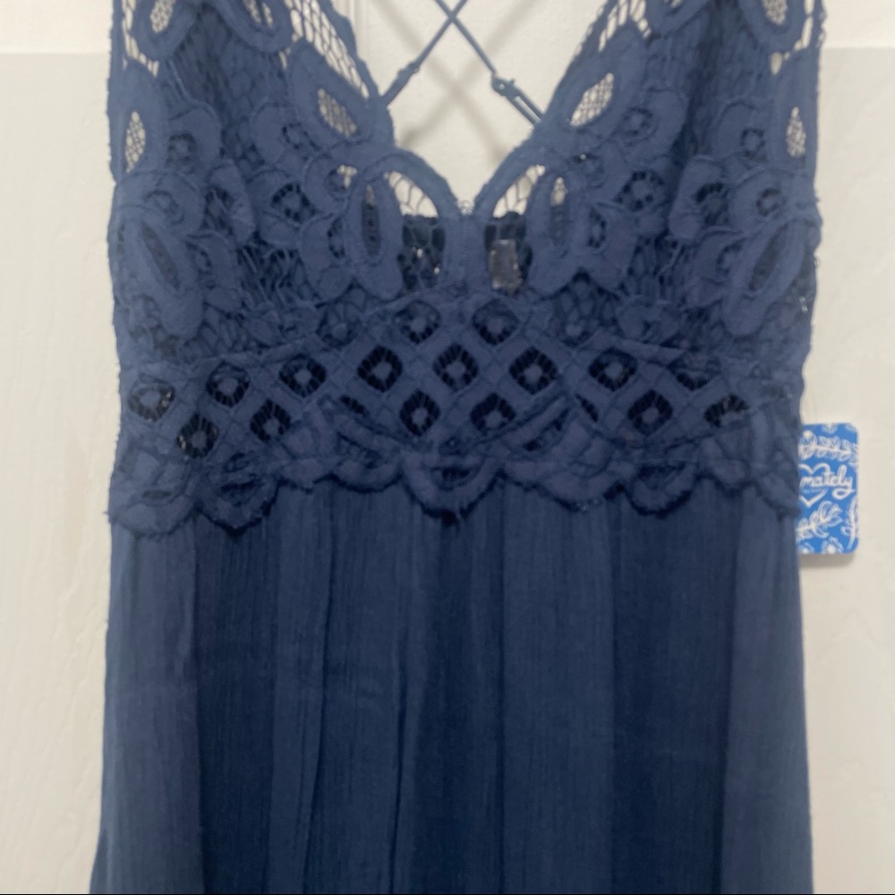 NWT Free People Adella Maxi Slip Dress - Picture 11 of 15